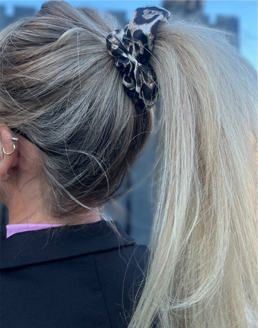 Scrunchies i leopardprint