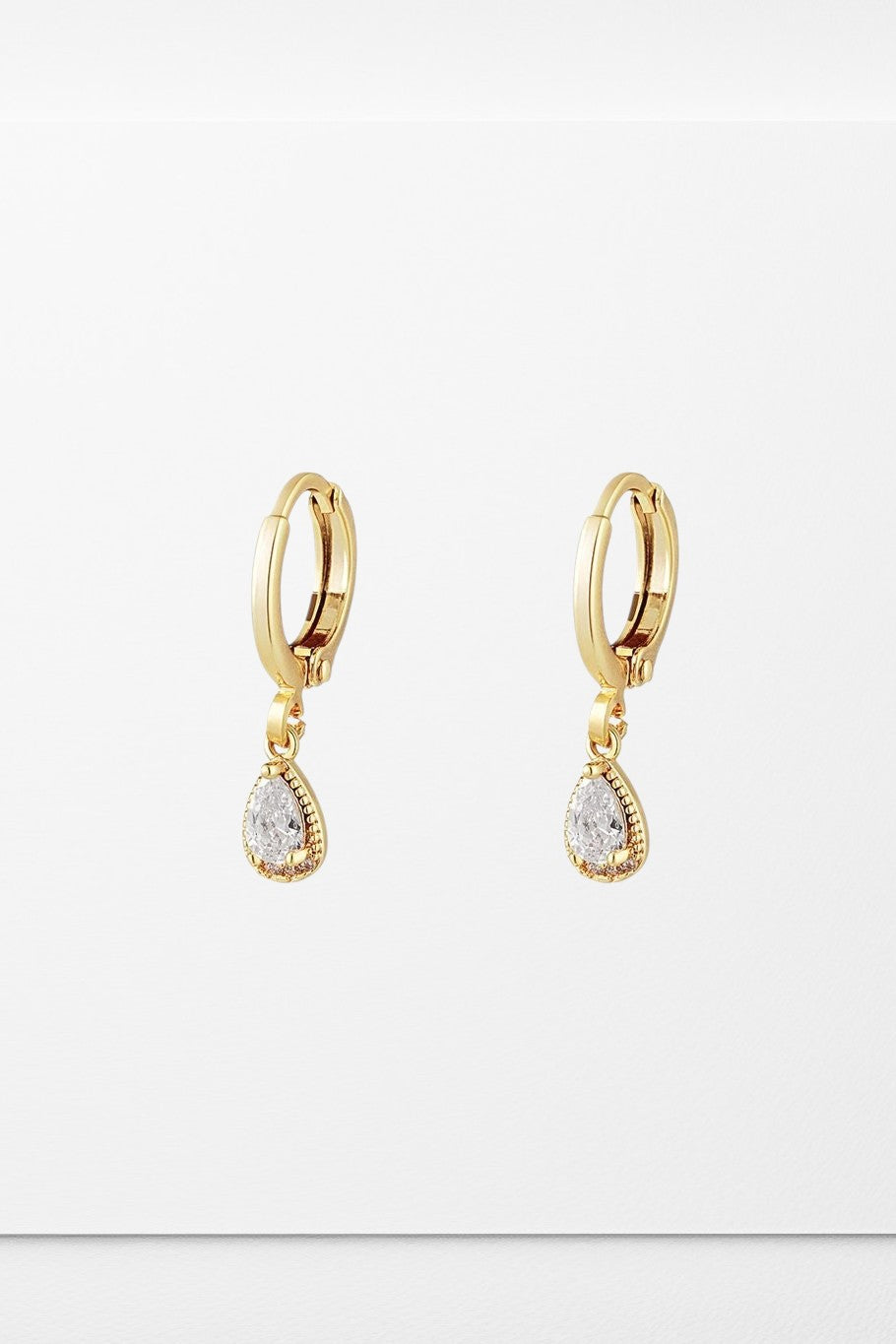 Ellie. Dråbeformet Zircon. Elegant skønhed fra SpohrCopenhagen